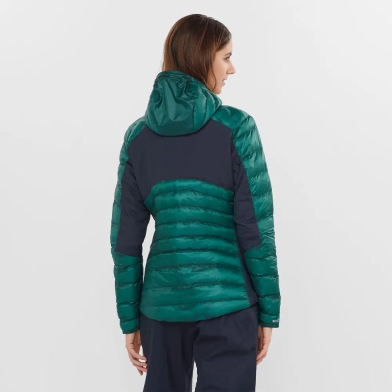 Salomon Outpeak Primaloft Women's Insulated Jackets Green | CA 27B89
